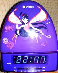 Радио часы с ночником VITEK WINX WX-4051 MS