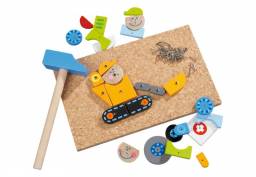 Развивающие игры HABA Мозайка с гвоздиками артикул 2381