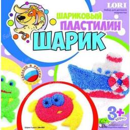 Развивающие игры Lori Шариковый пластилин "Шарик"