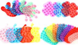 Romdon New Strong Double Magic Plastic Sucker Bathroom Sided Suction Palm PVC Cup Holder