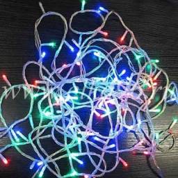 Рождественские огни для елочки LED цветные 100-400 лампочек
