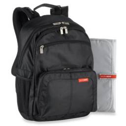 Рюкзак Skip Hop Для мамы VIA Backpack Black (Скип Хоп Виа Бэкпэк Черный) Артикул 210100