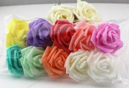с Aliexpress wedding Flower Multicolor Handmade DIY PE Foam Artificial Rose Home Car/ Box Decoration(30pcs/lot)