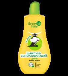 Шампунь GreenLab Little детский на молоке успокаивающий с лавандой и мелиссой