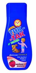Шампунь-пенка Свобода «ТИК-ТАК» клубника с молоком