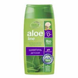 Шампунь Страна Здравландия детский Aloe Line Интенсивное увлажнение