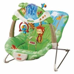 Шезлонг Fisher-Price Кресло-шезлонг "Тропический лес"