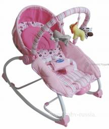 Шезлонг Sweet baby Fashion с вибрацией