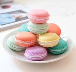Шкатулка AliExpress New Fashion Cute Sweet Macarons Storage Box Candy Color For Jewelry Earring Outing Boxes Living Essential