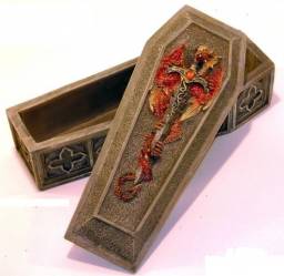 Шкатулка с драконом NEMESIS NOW DAGONS TOMB Trinket Box