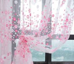 Шторы Aliexpress Rustic curtain yarn customize finished products balcony green pink
