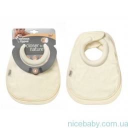Слюнявчик Tommee Tippee Нагрудник хлопковый