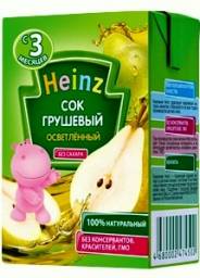 Сок Heinz Грушевый осветленный