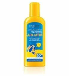 Солнцезащитное молочко Eveline для детей 50SPF