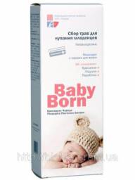Средство для купания младенцев "НВО "Эльфа" Baby Born "Сбор трав"