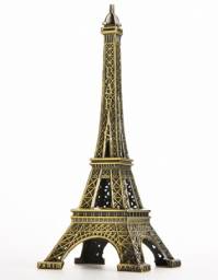 Статуэтка New Household Metal Crafts Bronze Paris Eiffel Tower Figurine Statue Vintage Alloy Model Decor 13cm