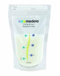 Стерильные пакеты Medela Pump & Save для сбора грудного молока 20 шт