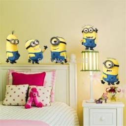 Стикеры на стену Aliexpress DESPICABLE ME 2 cute cartoon MINIONS wall sticker decoration Removable Vinyl Art decals room kid decor