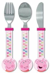 Столовые приборы Peppa Pig Набор столовых приборов Свинка Пеппа Peppa Pig 3 Piece Cutlery Set