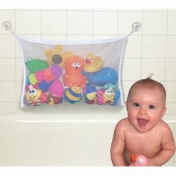 Сумка для хранения игрушек в ванной Aliexpress 1 pc. white large hanging toy hammock net kids storage bag organizer