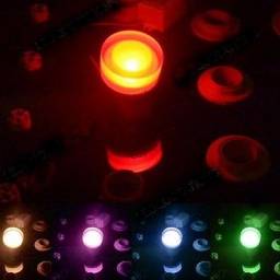 Светодиодный RGB фонарь с пультом управления 3W RGB Change Color Round Acrylic Cover LED ceiling Lamp Down Light Bulb & Remote