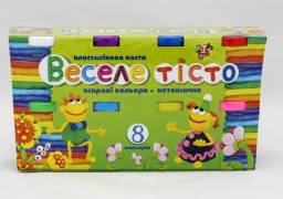 Тесто для лепки ТМ "1 Вересня" "Веселе тісто"