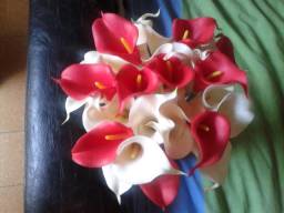 Цветы Каллы Aliexpress New Calla Lily Bridal Wedding Bouquet head Latex Real Touch Artificial Flower Decor#50984
