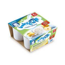 Творог Nestle Беби-кап с яблоком с 6 месяцев