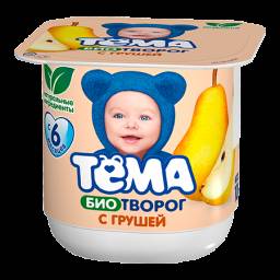 Творожок Тёма Биотворог с грушей