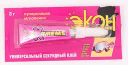 Универсальный секундный клей Экон Extreme