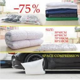 Вакуумные мешки Алиэкспресс Household Items Storage Bags Vacuum Seal Compressed Organizer Clothes Quilt Finising Dust Bag Pouch A Single