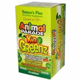 Витамины для детей Nature's Plus Source of Life, Animal Parade, Kid Greenz