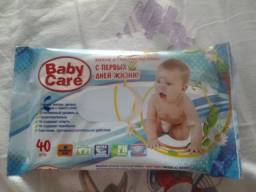 Влажная детская туалетная бумага Baby Care С первых дней жизни