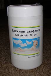 Влажные салфетки Ашан для детей