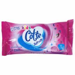 Влажные салфетки Cotte kids soft care