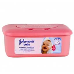 Влажные салфетки Johnson's baby Контейнер
