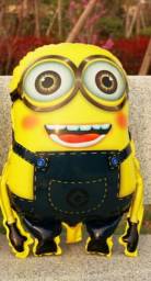Воздушные шары Aliexpress Free Shipping 23inch Foil Minions Cartoon Balloon Float air balls baloons Wedding birthday party decoration Kids Inflatable Toys