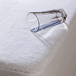 Защитный чехол для наматрасника Aliexpress 140X200CM Terry Cotton Mattress Cover 100% Waterproof Hypoallergenic Breathable - Vinyl Free Mattress Cover