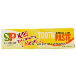 Зубная паста GreenPeach Kids Strawberry Magic Toothpaste