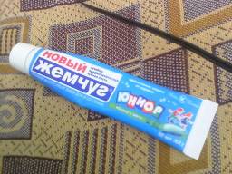 Зубная паста Невская косметика Новый жемчуг Юниор яблоко +мята