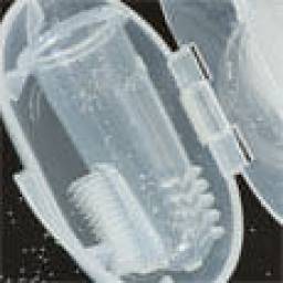 Зубная щетка Nuby массажная щётка для дёсен и новых зубов Massager Extra Soft Silicone