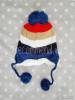 Фото 7 - Шапка детская Aliexpress Baby Hats Stripped Baby Caps Bear Baby Hats Children's Crochet Winter Caps For Baby Boy Girl Фото 7