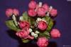 Фото 2 - Искусственные цветы Aliexpress 2015 Houseware Decor Mini Rose Artificial Flowers Decorative Wreaths Wedding Party Decoration Christmas Gift Фото 2