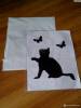 Фото 1 - Наклейка на выключатель AliExpress Big promotion wholesale eco friendly removable home decoration switch stickers cat and butterfly on the wall Фото 1