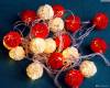 Фото 1 - Гирлянда AliExpress 5 M 20 Rattan Ball new year Christmas garland led String Fairy Lights Led Christmas Lights Outdoor Guirlande Lumineuse Exterieur Navidad Luces Decorativas Фото 1