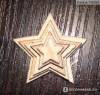 Фото 3 - Декоративное украшение звезды Aliexpress 10-30mm Natural Wooden Star Scrapbooking Carft Home Decoration Accessories 50pcs Фото 3