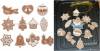Фото 5 - Елочные игрушки AliExpress 11Pcs Animal Snowflake Biscuits CHRISTMAS Hand Made Polymer Clay #BSEL Фото 5