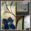 Фото 4 - Витражная пленка для стекла AliExpress 45*100 cm/17.7"*39.4" Frosted Opaque Glass Window Film Privacy Stickers Home Decor Black&white Wrought Iron Flower ST029 Фото 4