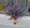 Фото 1 - Лаванда Aliexpress Provence lavender flower silk tomentum artificial flowers grain decorative fake flores bouquet Фото 1