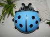 Фото 1 - Подставка для зубных щеток AliExpress Cute Ladybug Cartoon Sucker Toothbrush Holder suction hooks / Household Items / rack / bathroom set Hot 2015 Фото 1